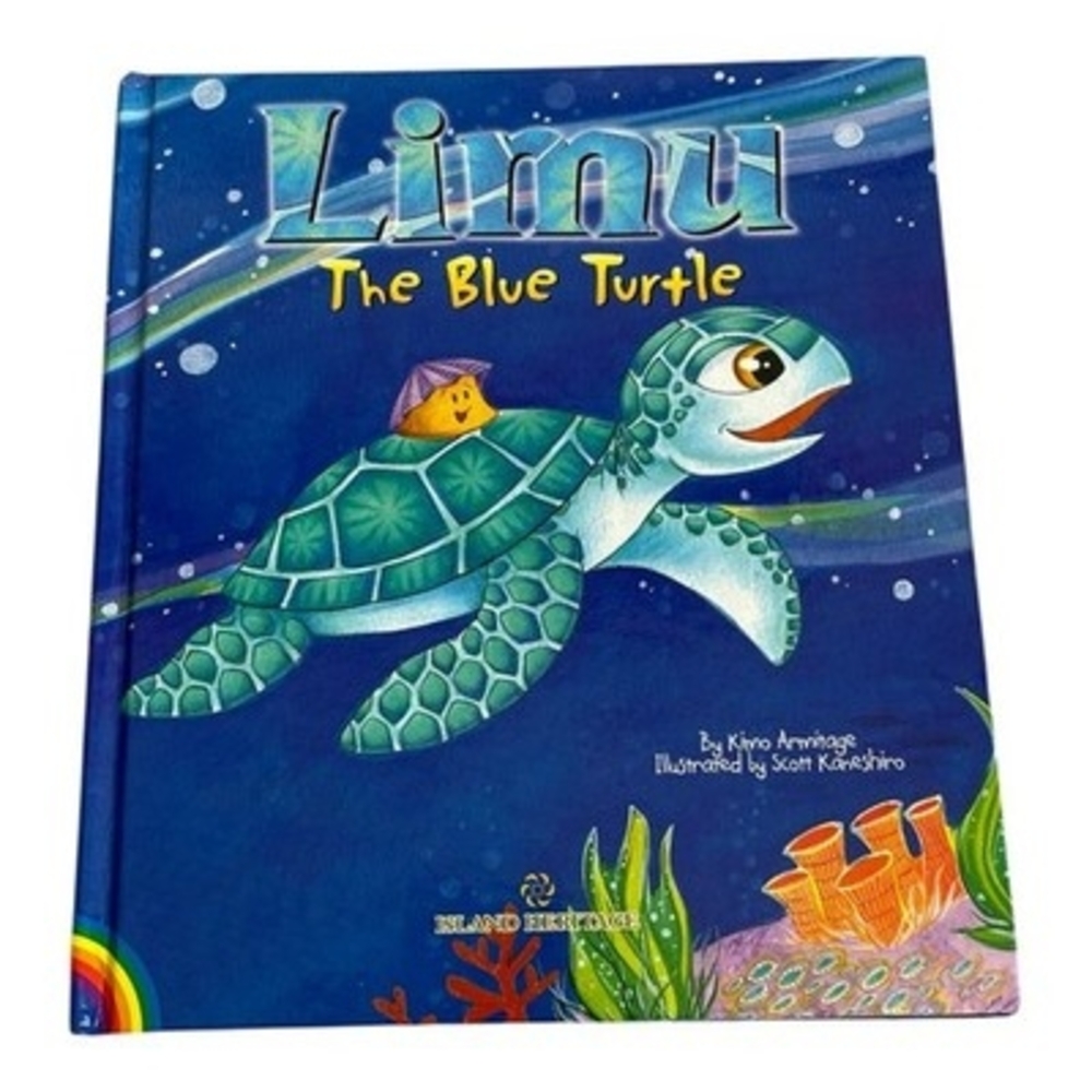 Rare Kimo Armitage Limu The Blue Turtle Vintage HC Children's Book 28 Pages EXC